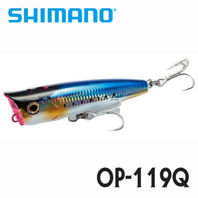 시마노 파핑 포퍼 OP-119Q 오시아 스파우터 120F 팝핑